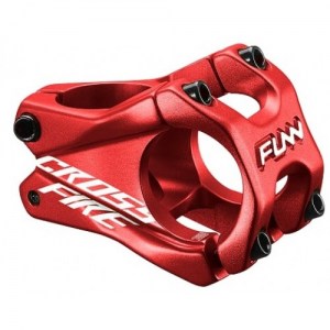 ΛΑΙΜΟΣ FUNN Stem CROSSFIRE Forged 31,8mm x 0° - RED DRIMALASBIKES